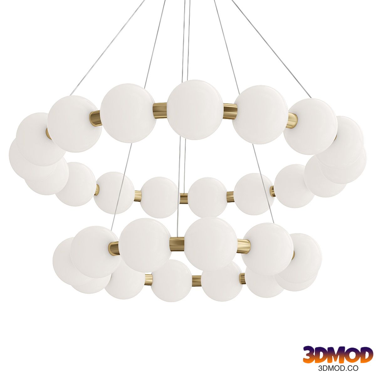 Luxury cream style chandelier
