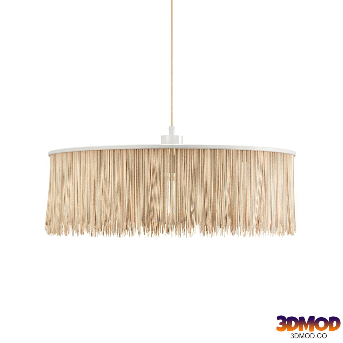 Regency Westwing Fringe Pendant Light