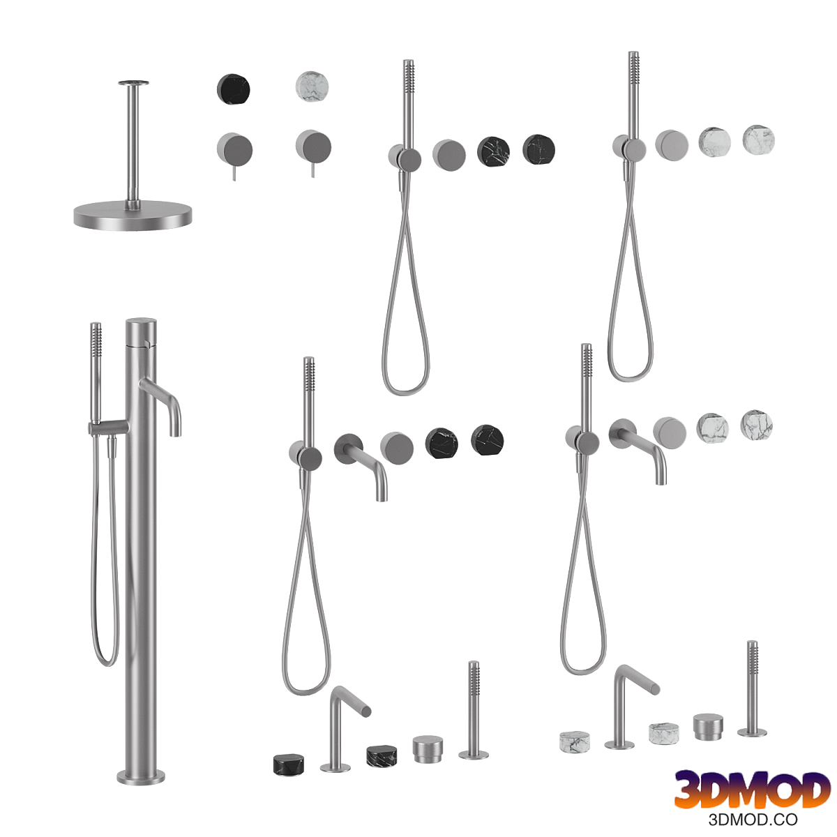 Mixers AF/21 Aboutwater Boffi Fantini Set 2