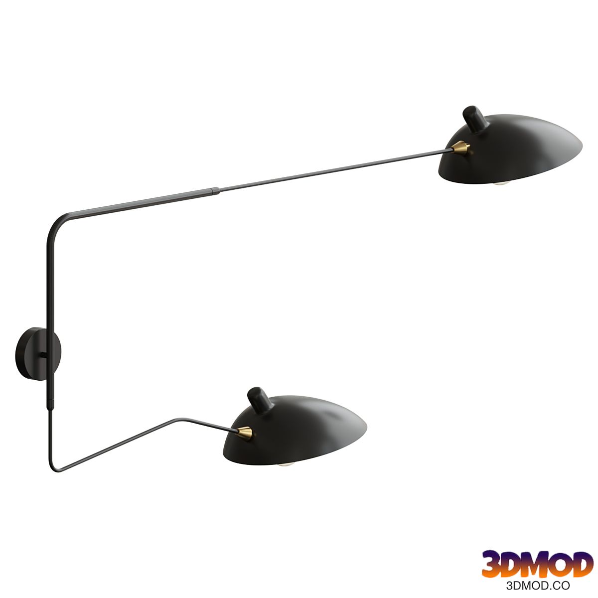 Serge Mouille Wall Sconce