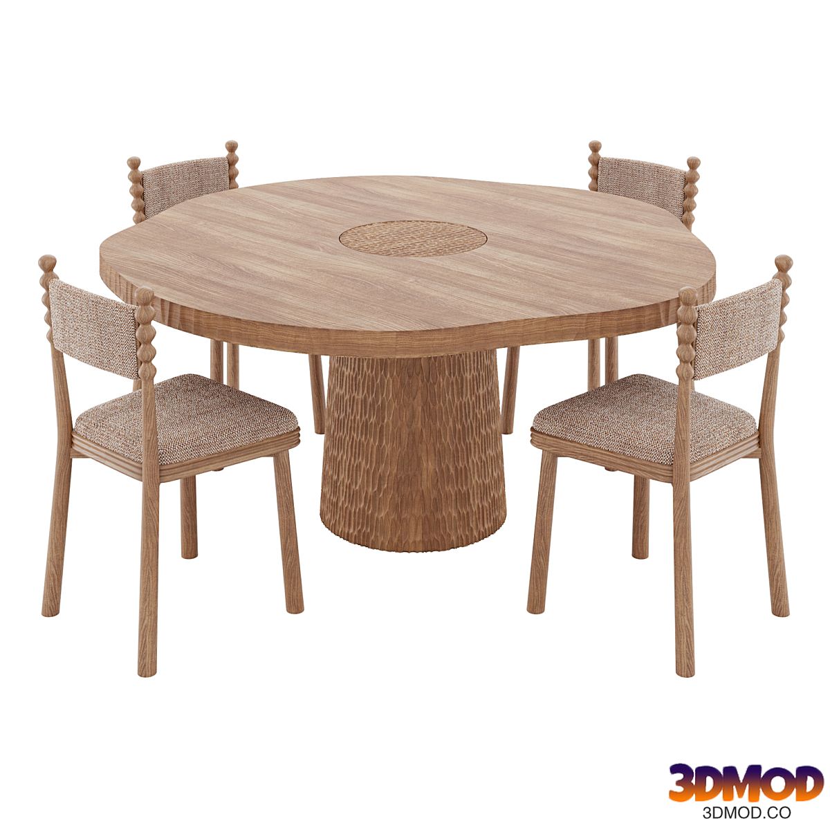 TIGA Dining table and TAMA chair