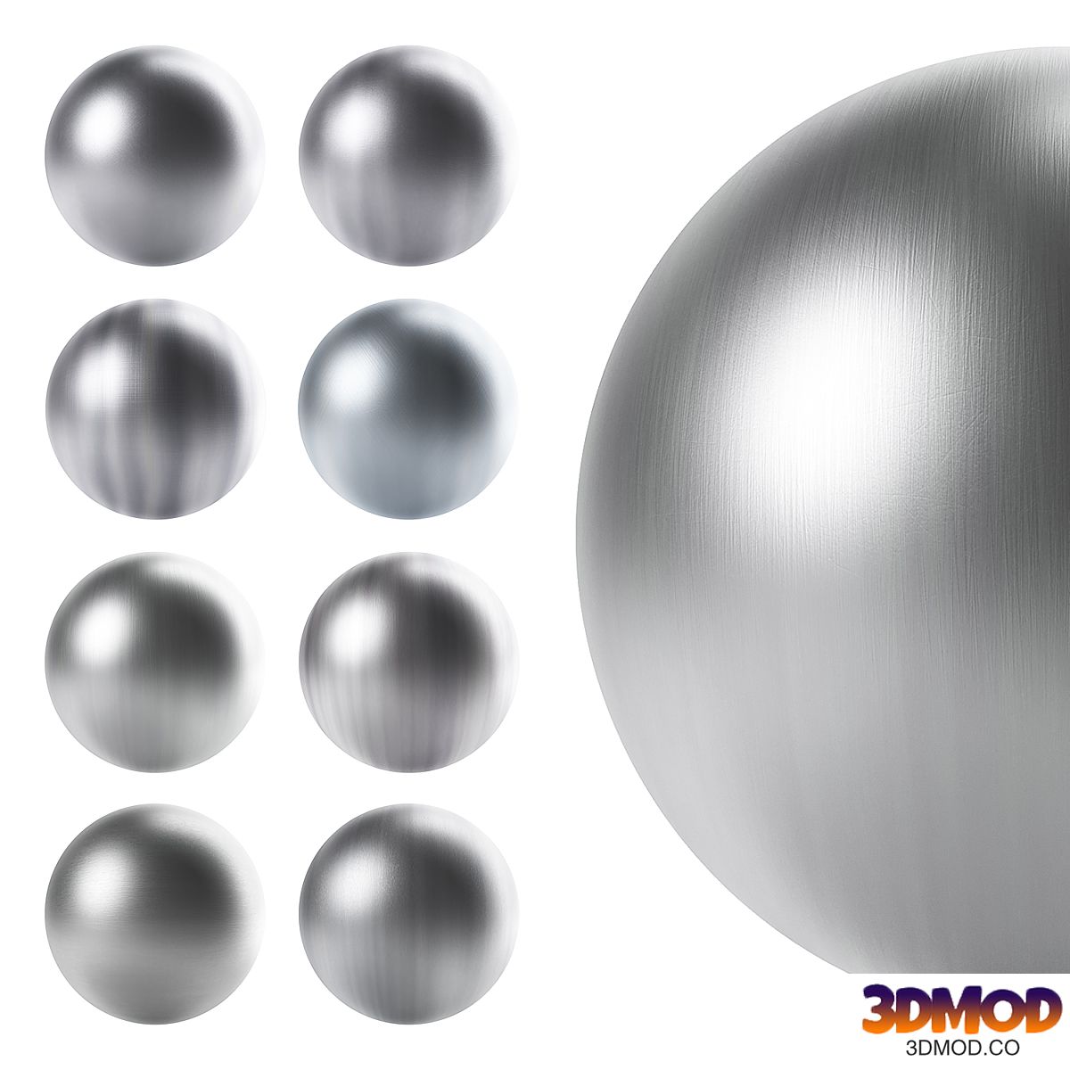 Steel Texture Set 001