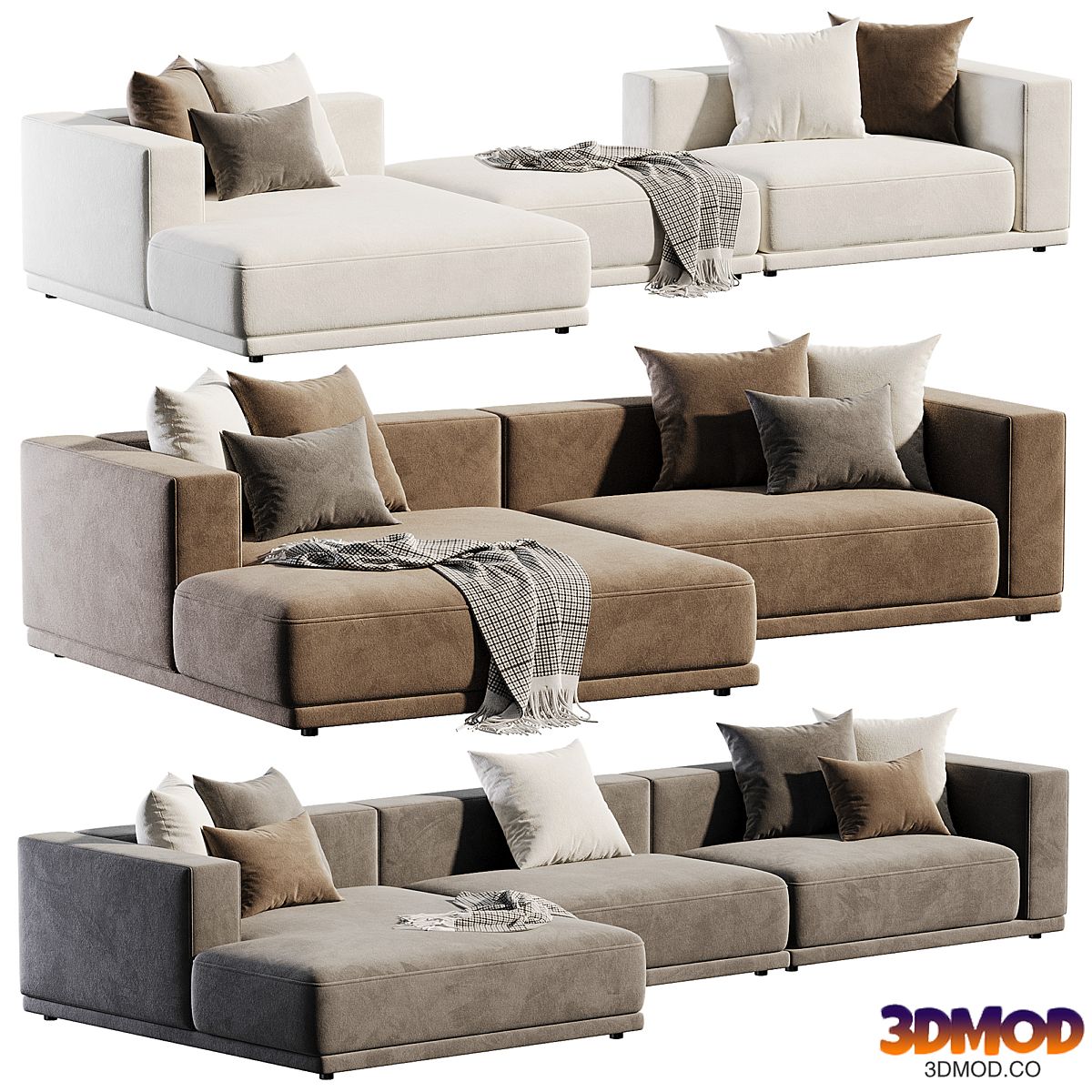 Modular corner sofa Hesser by SKdesign