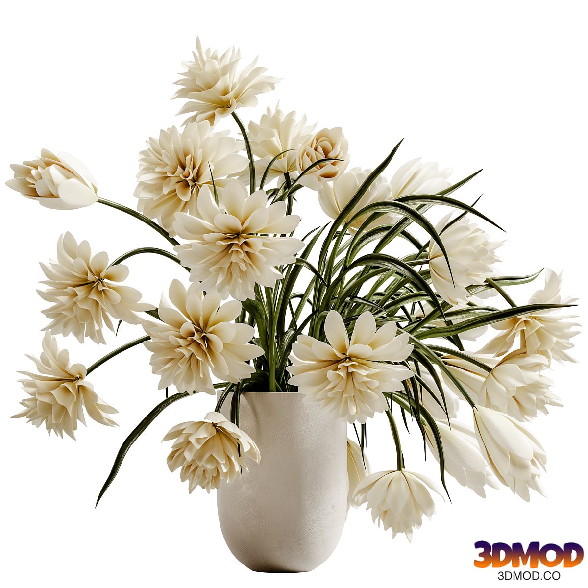 Plants Bouquet Vase 76