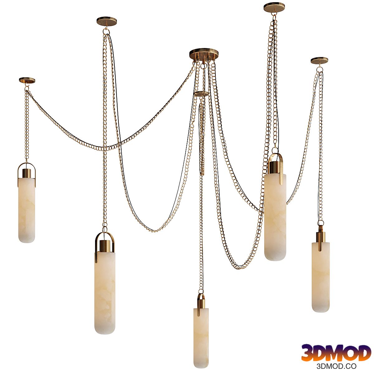 Flint Alabaster Pendant Lamp