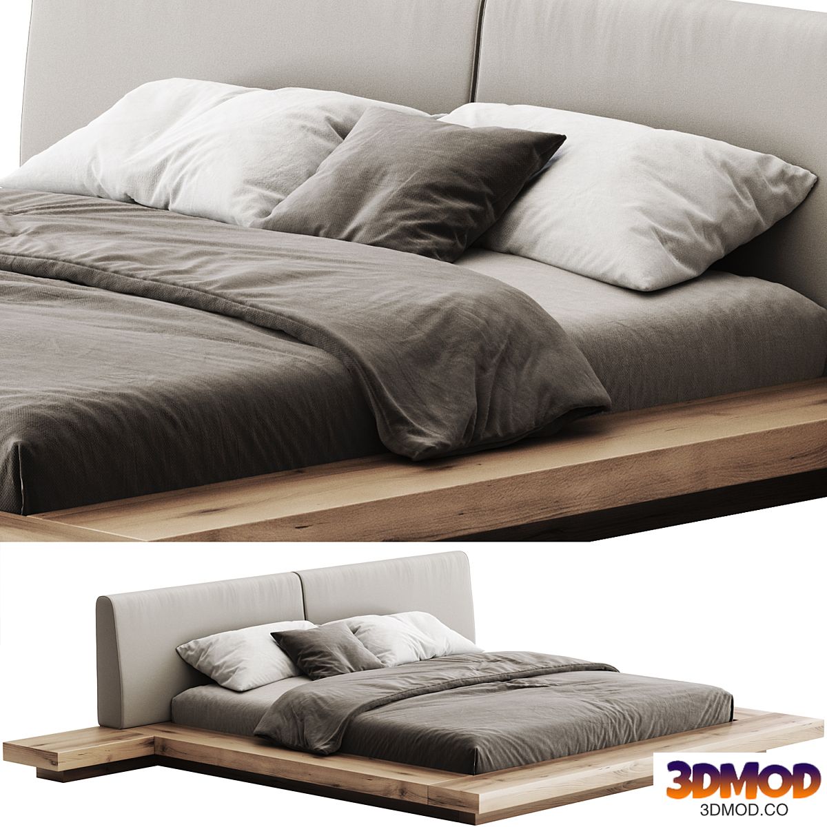 Modloft Worth Slim Bed