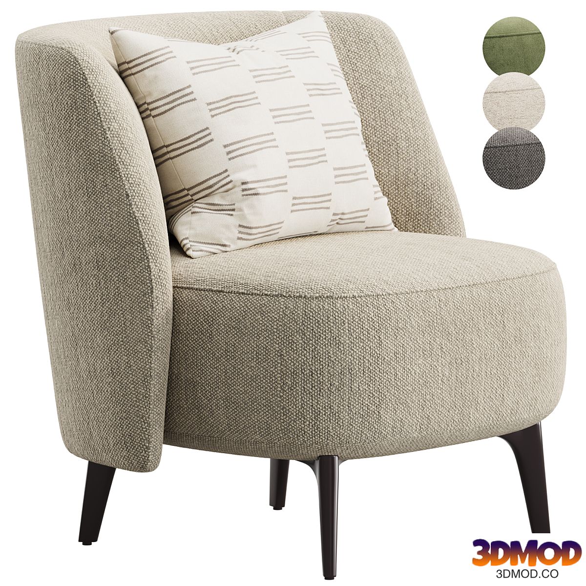 Sunday Armchair by Poliform