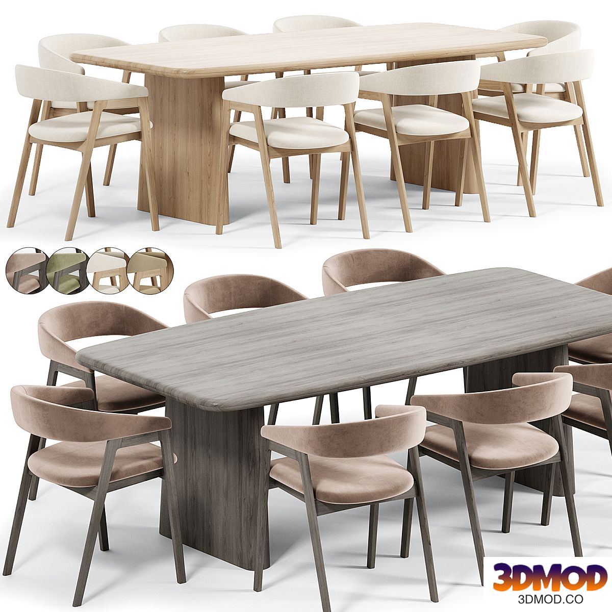 Mads Chair, Daymon Dining Table