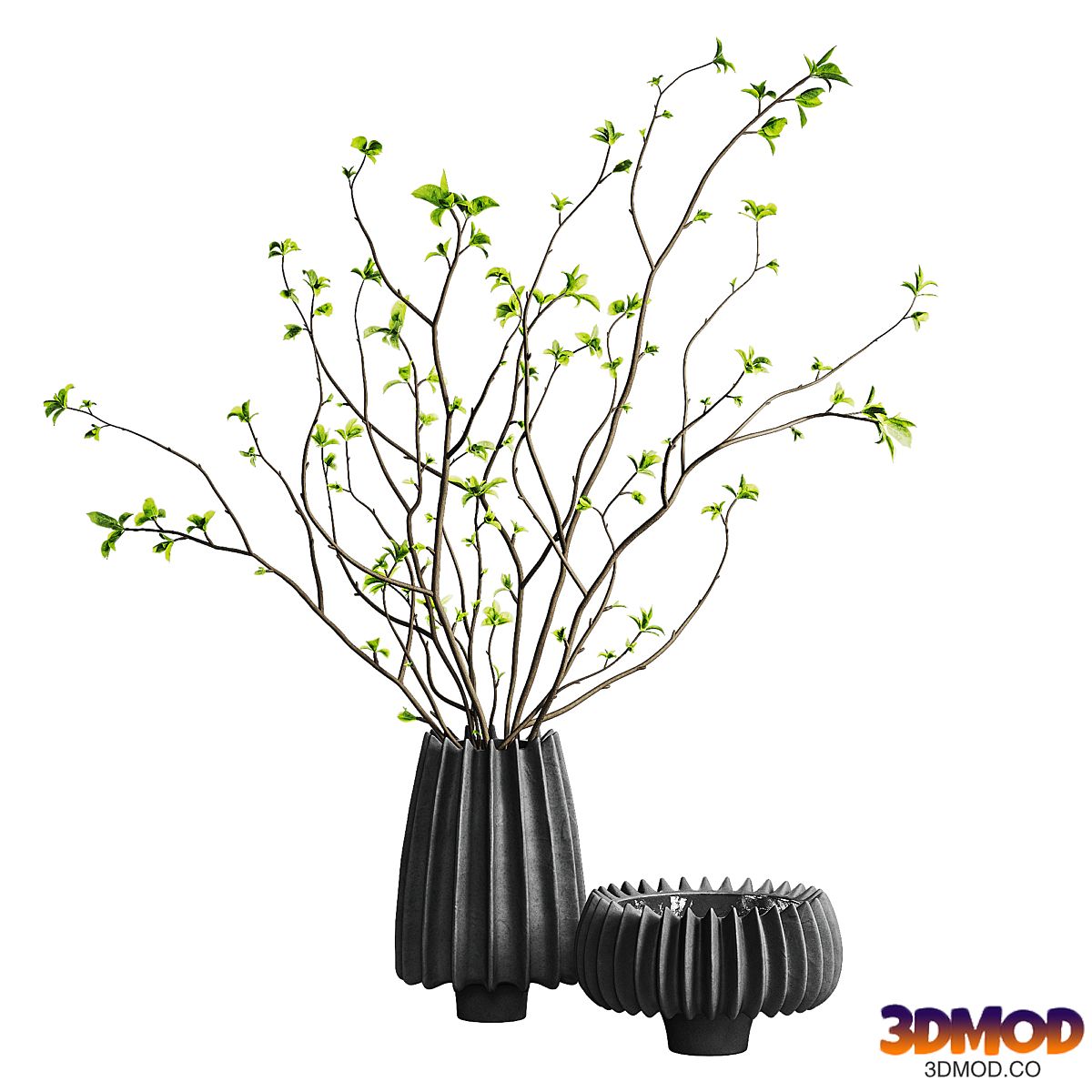 Lamp.ee vases with branches l48
