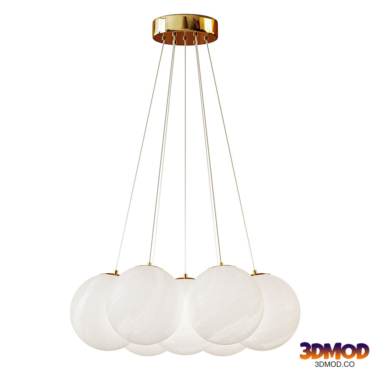 Glass Bubble Chandelier