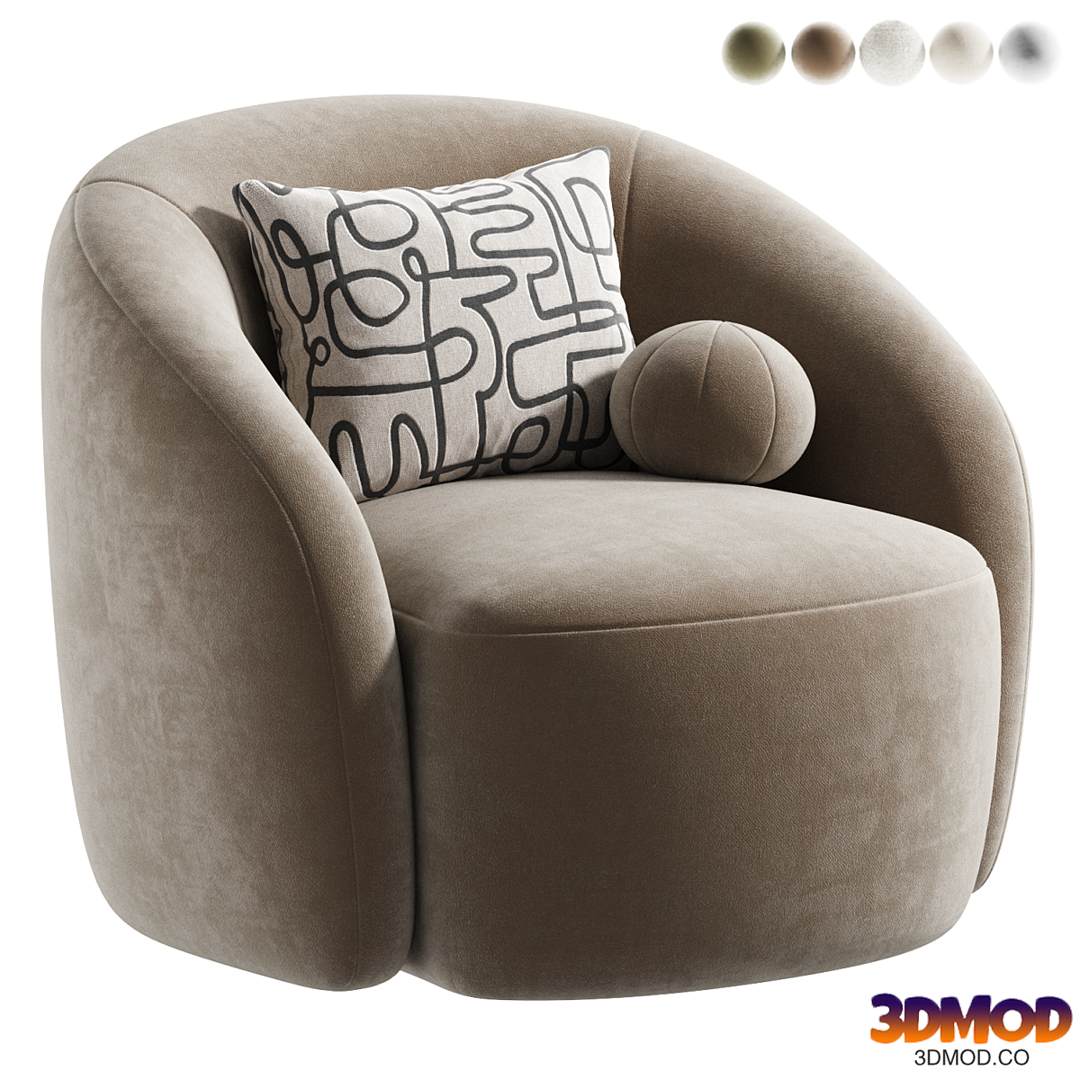 Copenhagen Swivel Chair