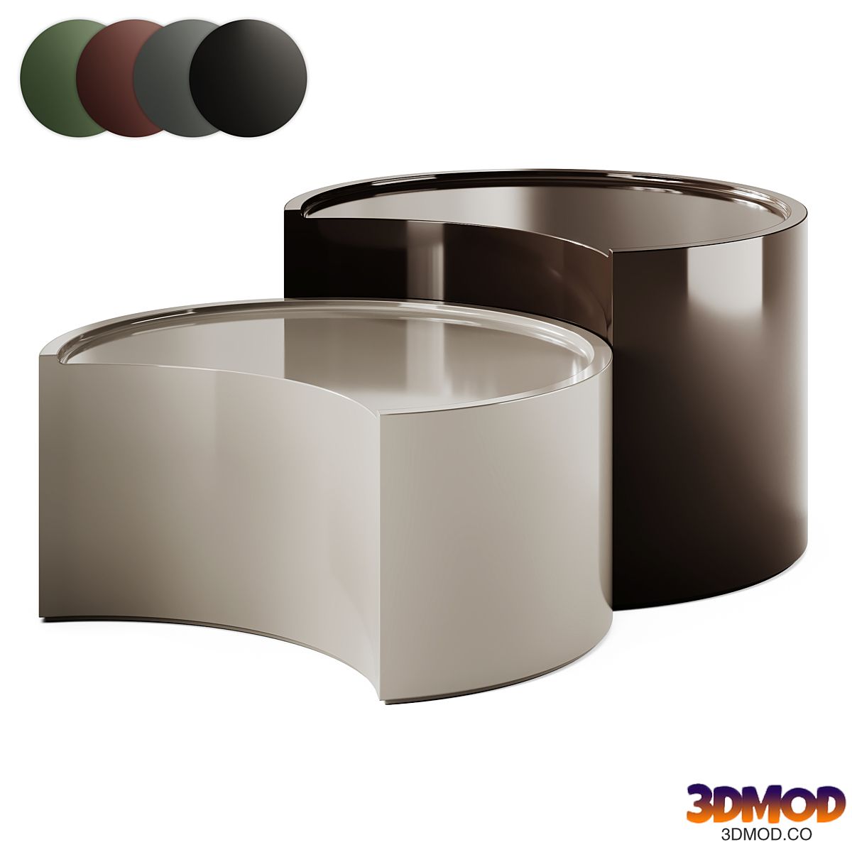 Zanotta Low Bolt Coffee Table