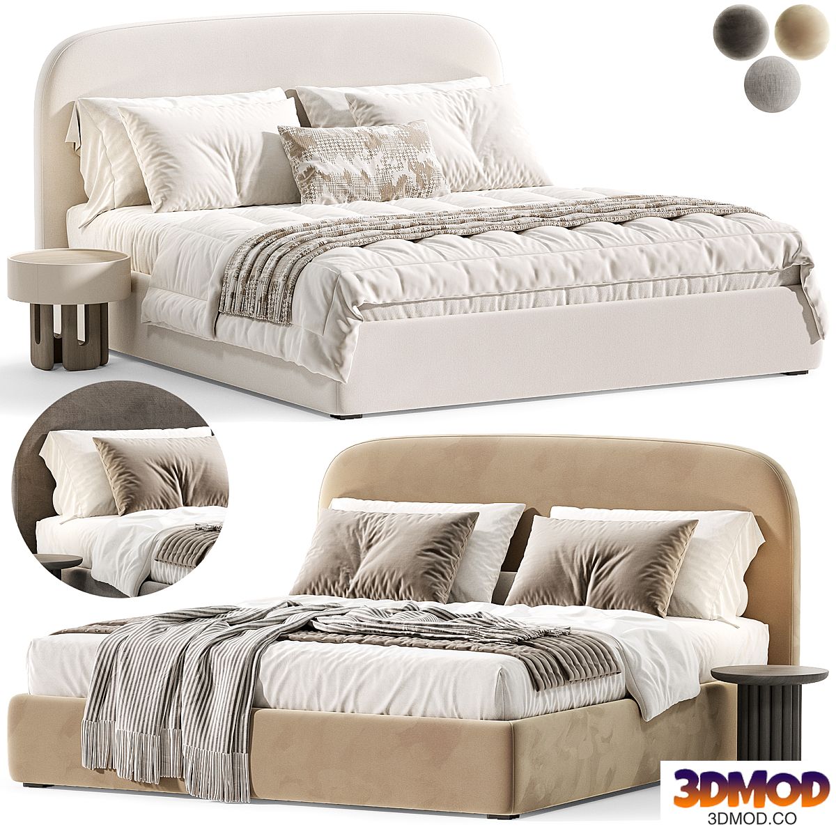 Klaver Bed by Cazarina
