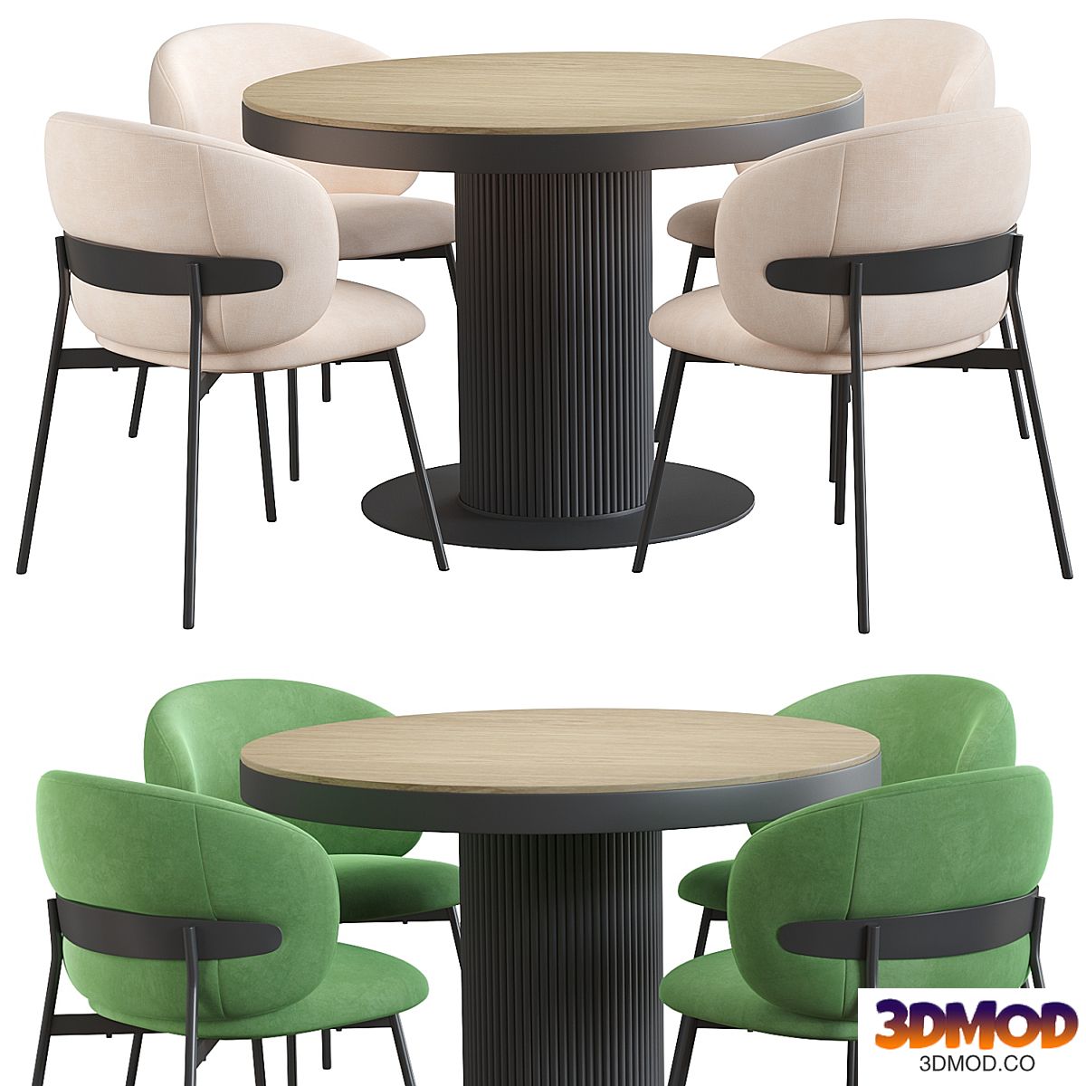 Chair Blaze SET 1 Stool Group