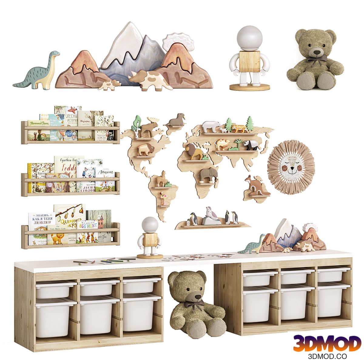 Toys, decor and furniture for children 18