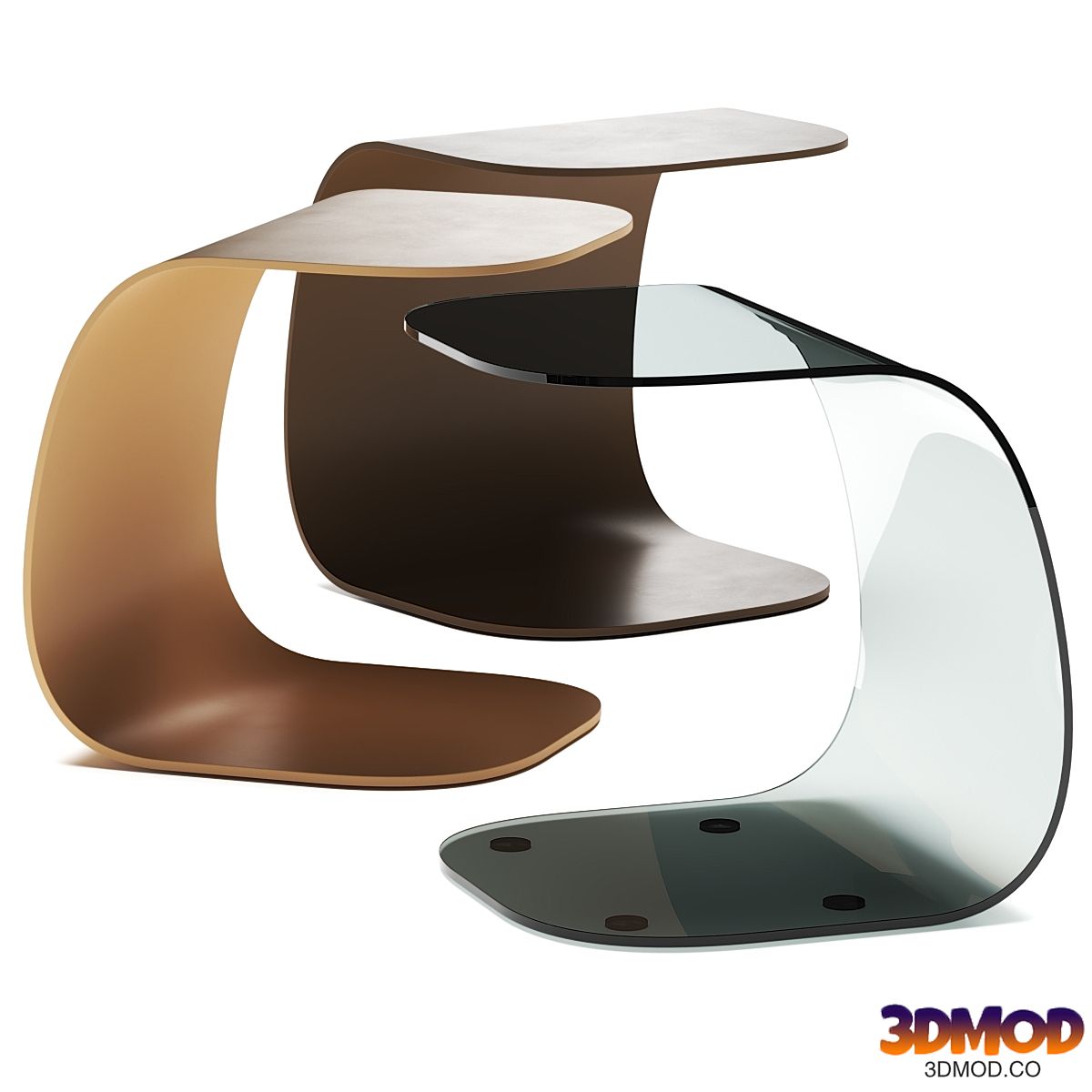 Tonin Casa Beside Coffee Table