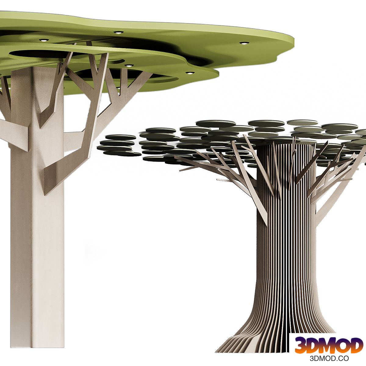 Decorative tree for children's room