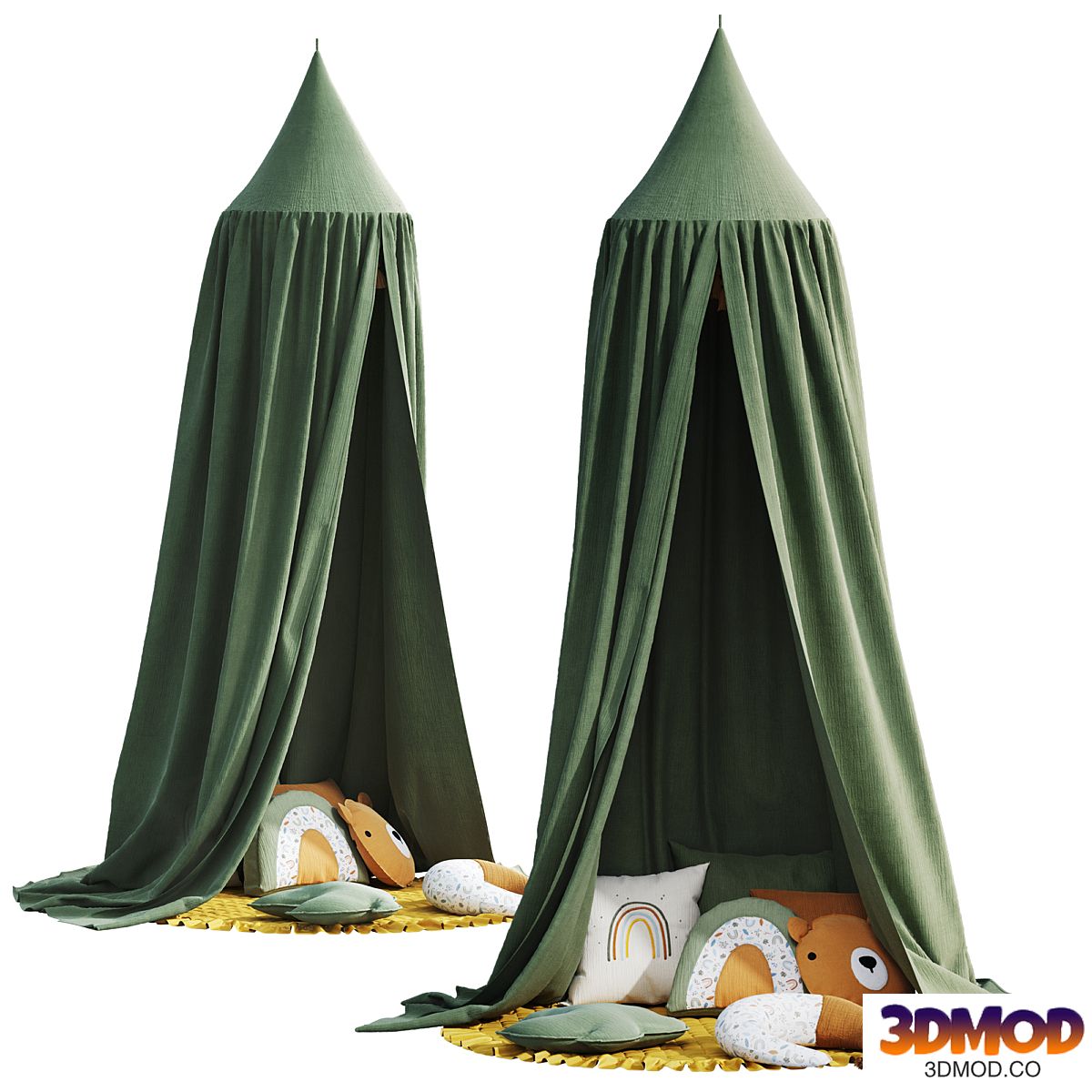 Canopy with decor 06