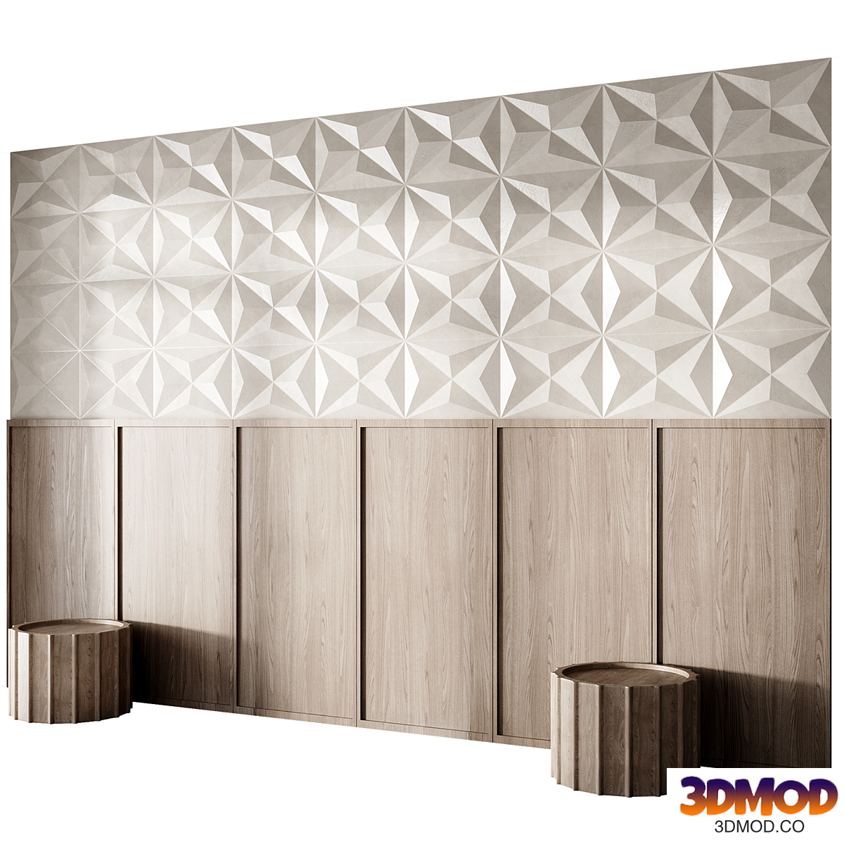 Headboard wall panel 04