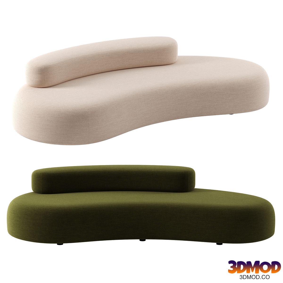 Bubble Rock sofa by Living Divani