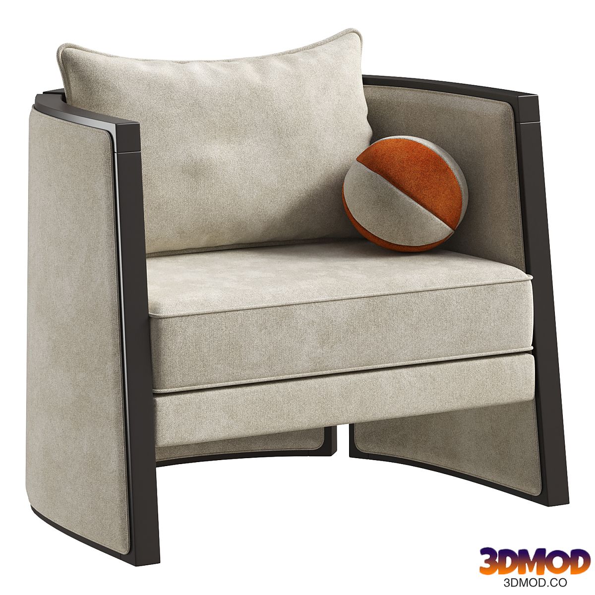 Caracole Cut Away Armchair