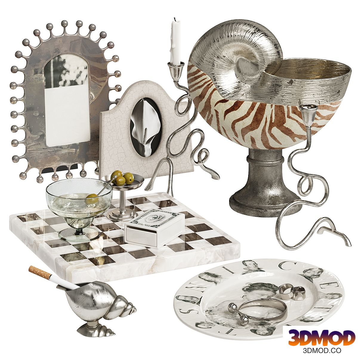 113 Decorative set 016 Vintage 07
