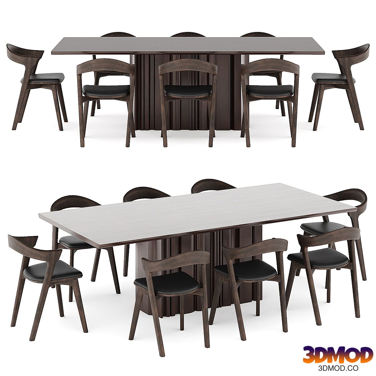 Sequence Dining Table Bok Dining Chair