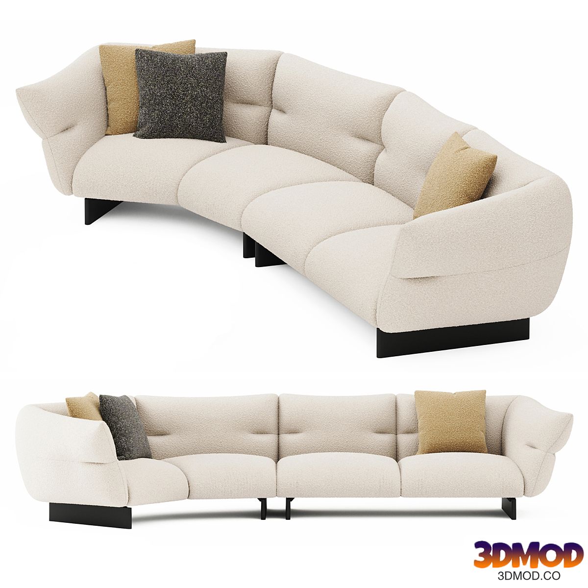 Cassina Moncloud Sofa Combination