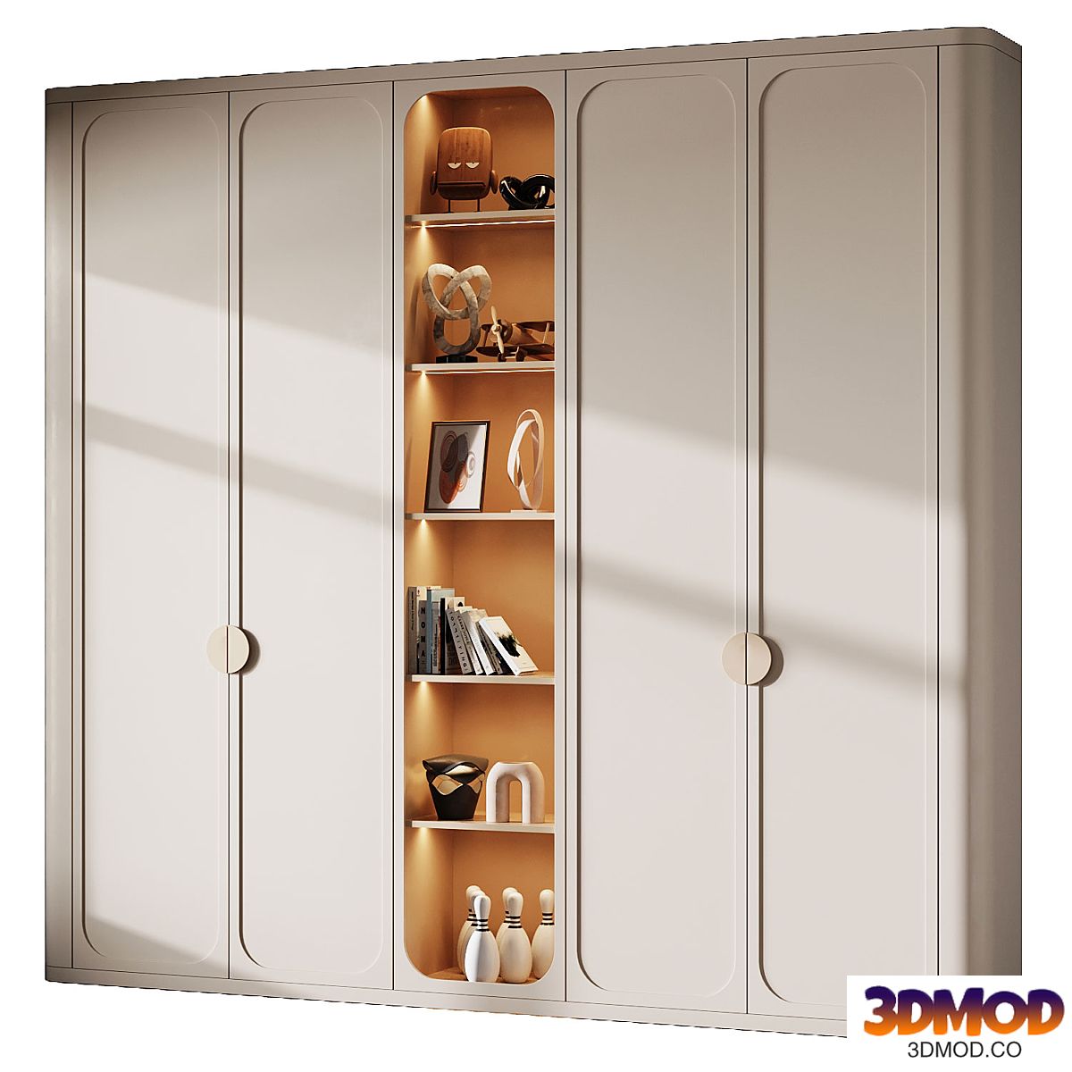 Furniture set for interior 012