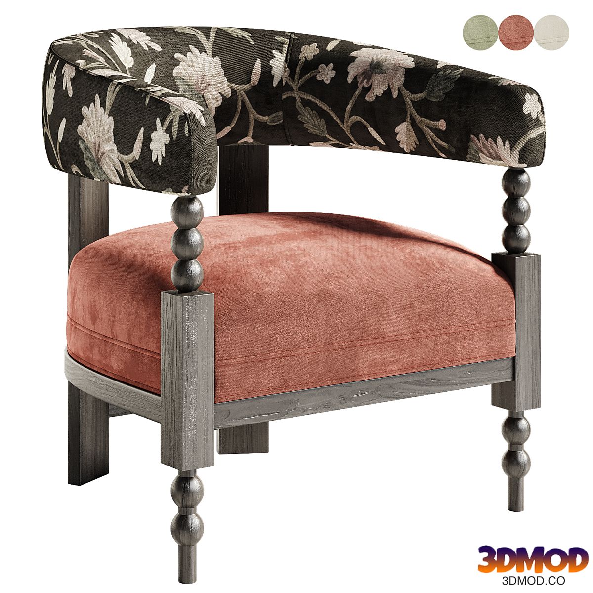 Contemporary Retro Armchair