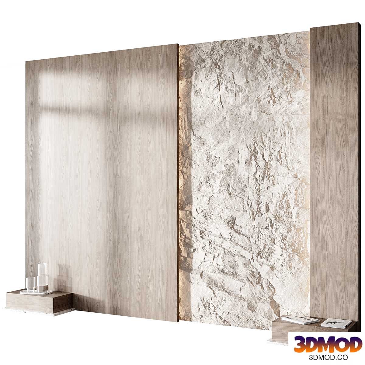 Headboard wall panel 12