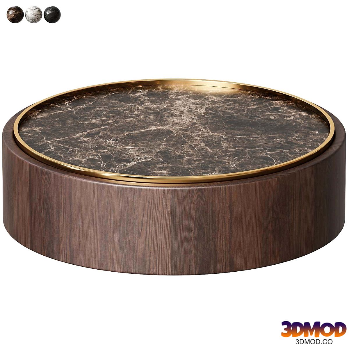 Modern Marble Low Coffee Table