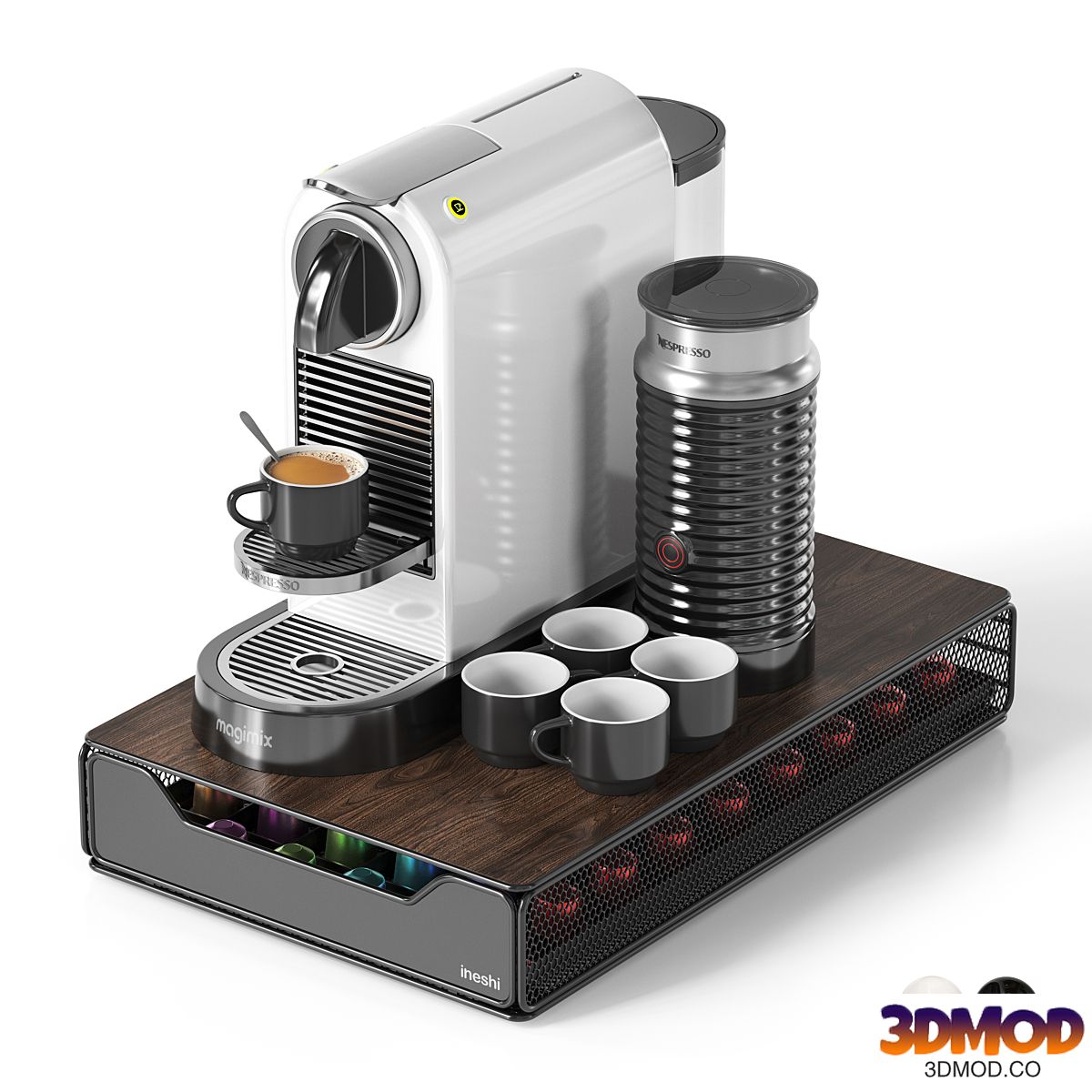 NESPRESSO COFFEE MACHINE & MAKER HOLDER