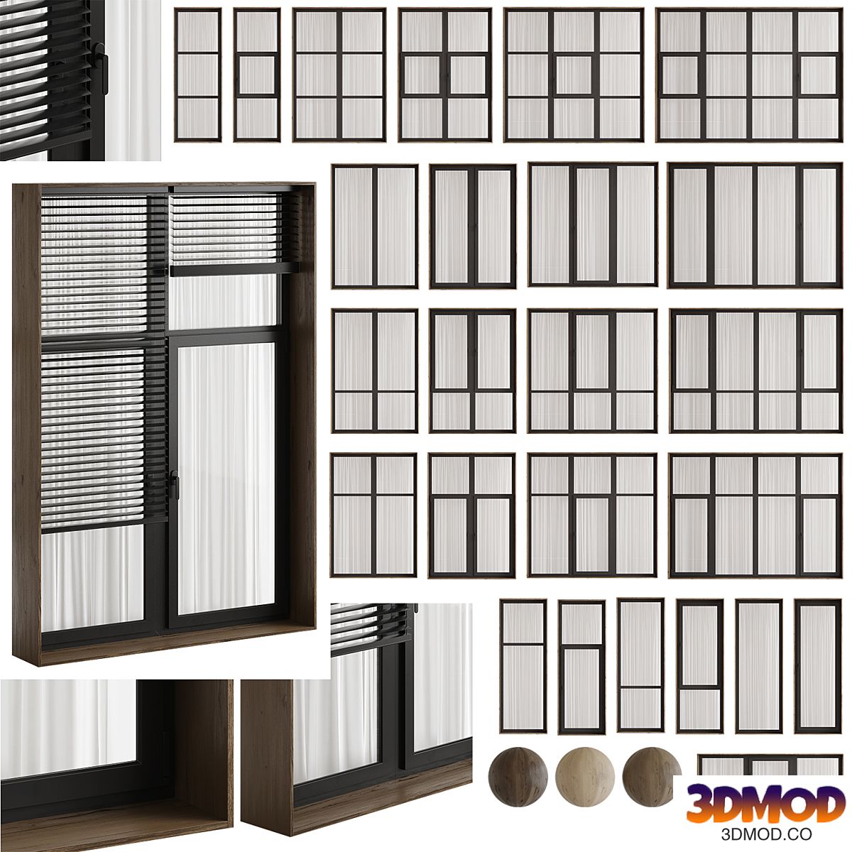 Modern Windows \ Panoramic Windows 004