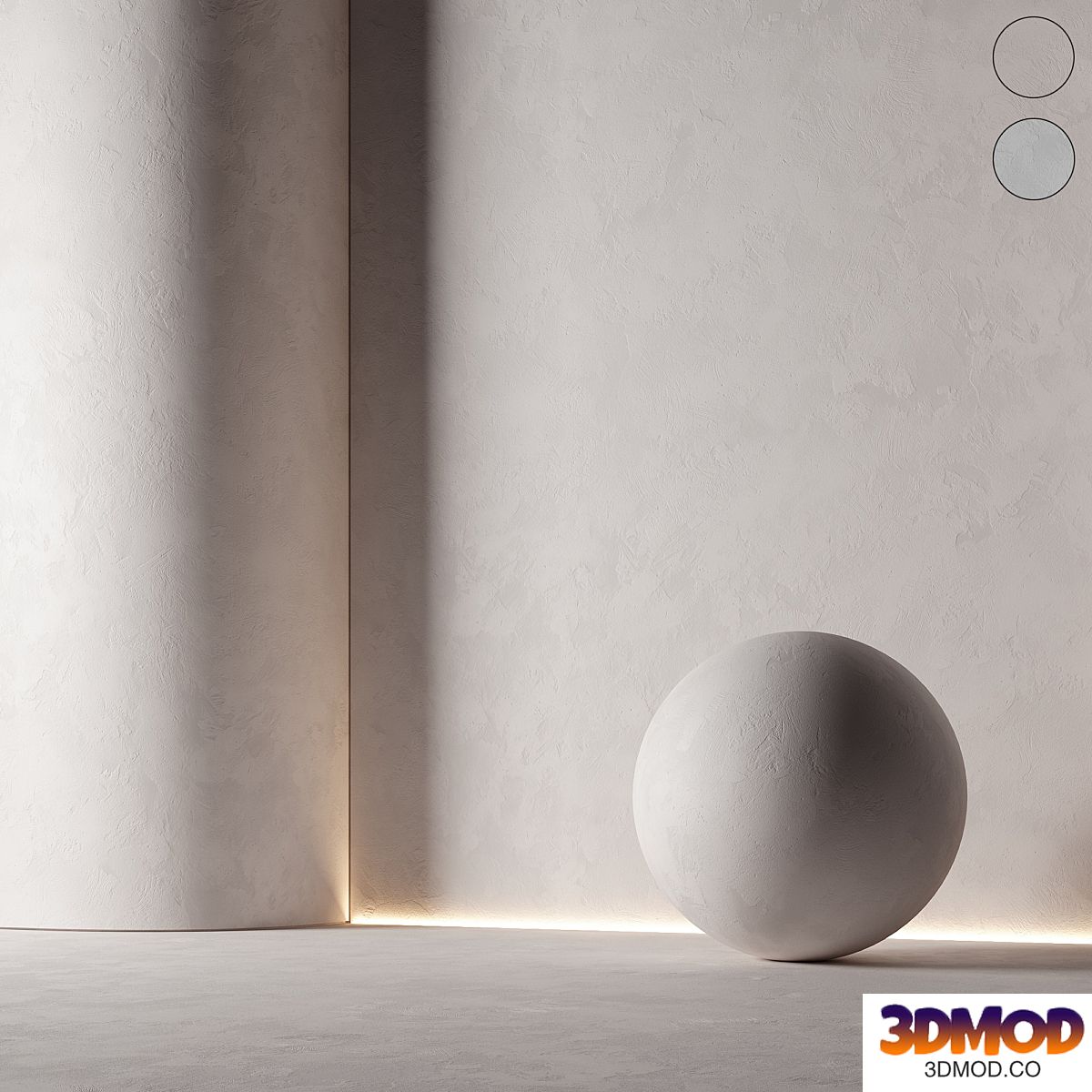 Decorative plaster. Seamless decorative plaster material 115