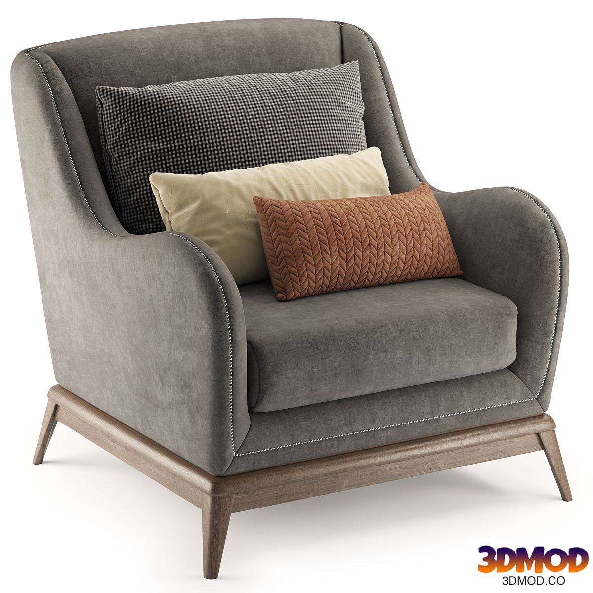 Volpi Contemporary Living Armchair