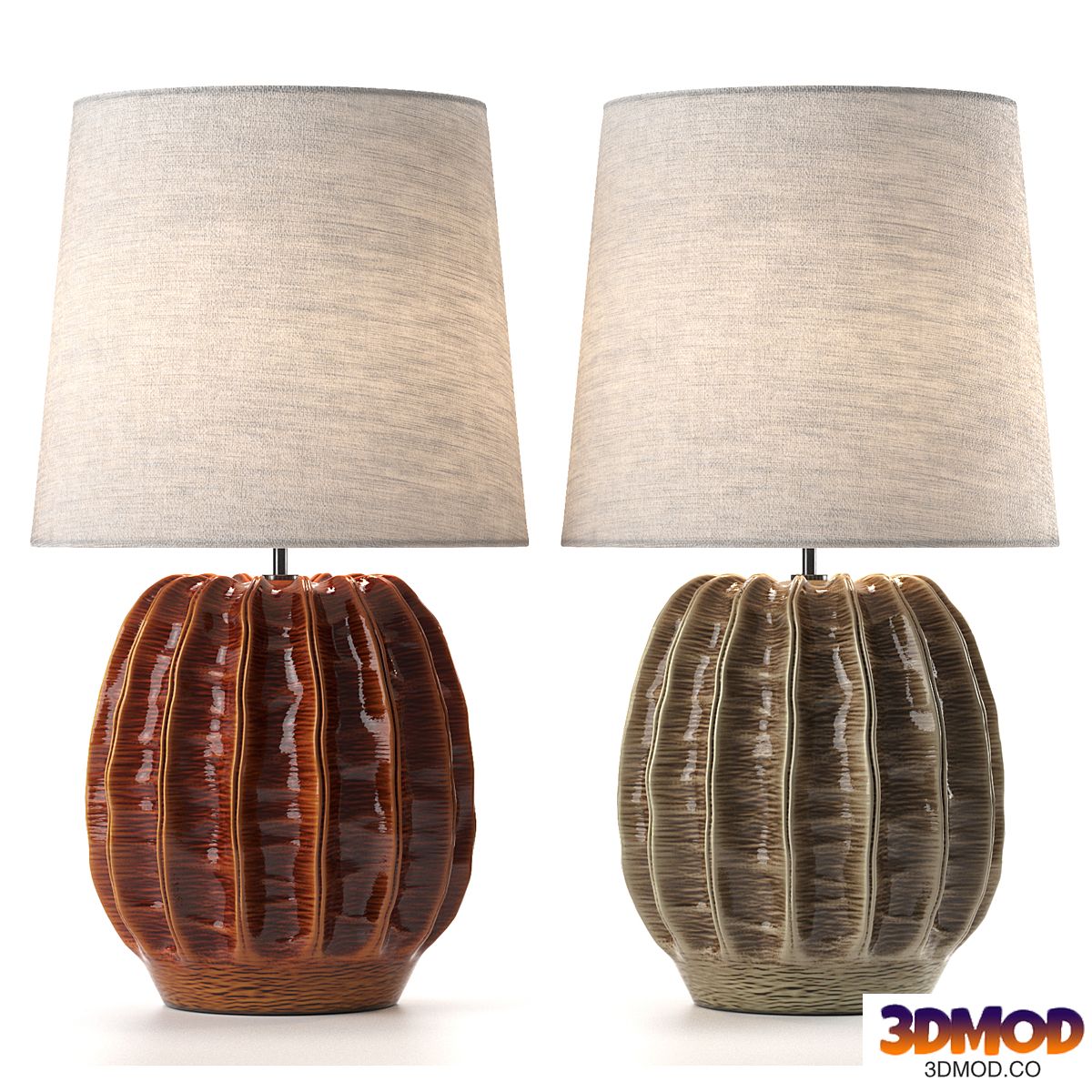 Porta Romana Finley Ceramic Lamp