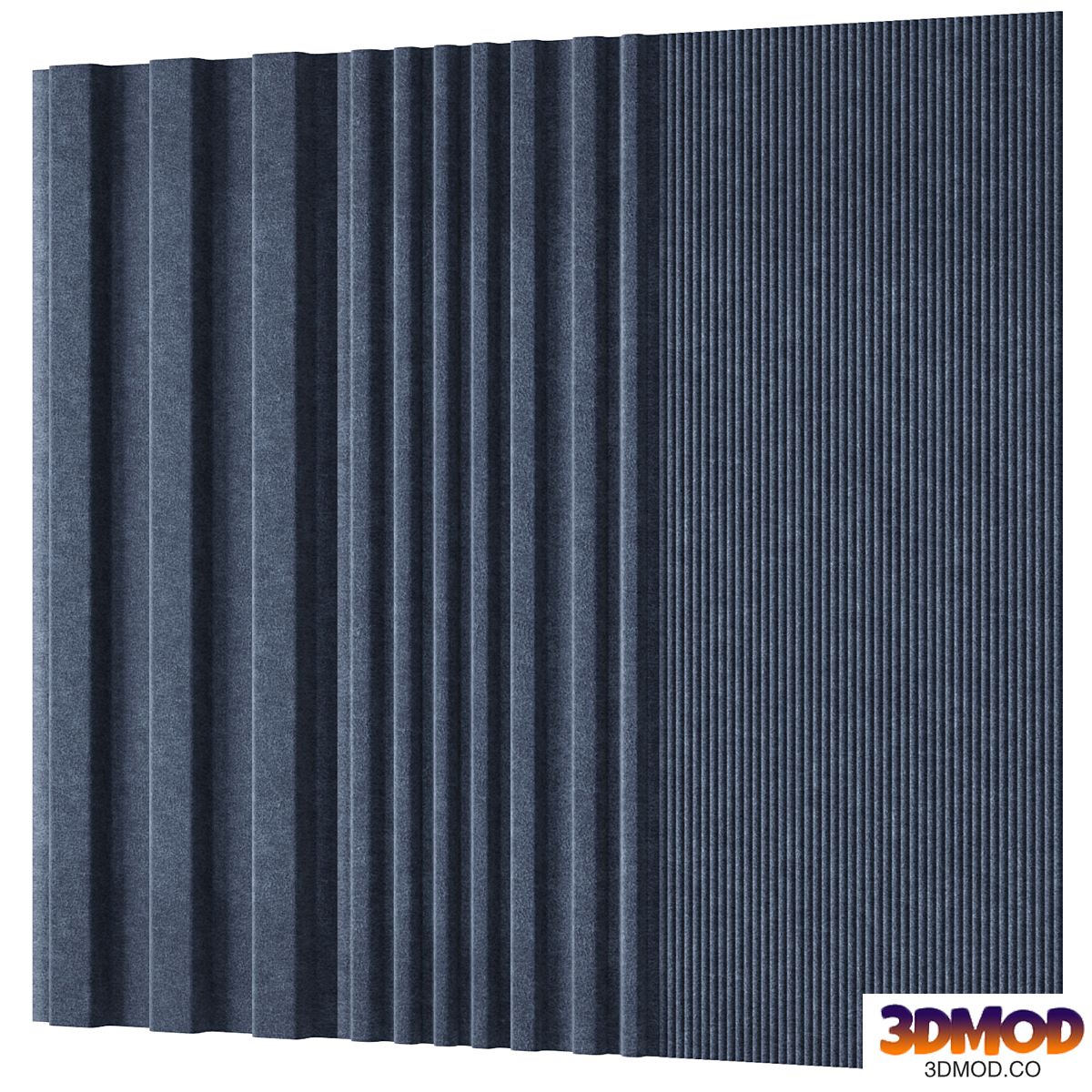 Acoustic wall panels Embossed Panel 02