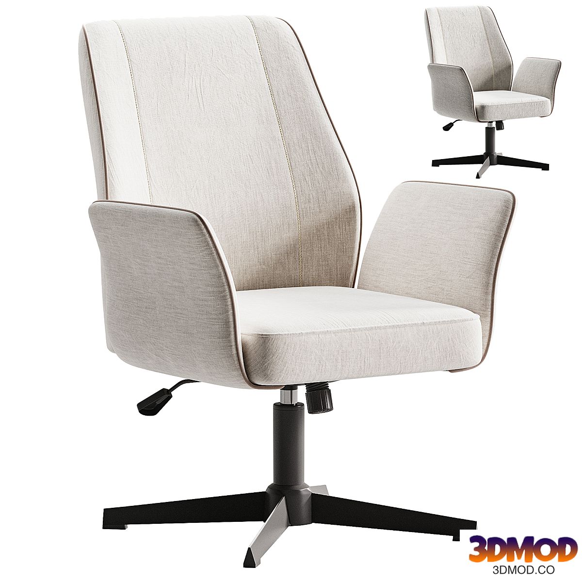 Ktaxon Stylish Velvet Ergonomic Office Chair