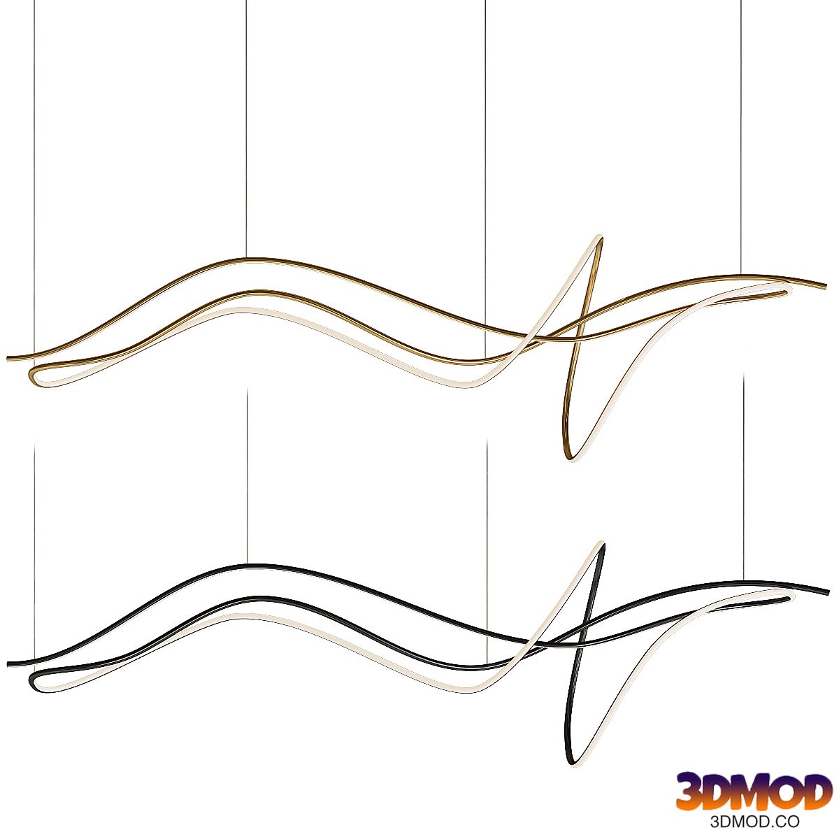 Post Modern Art LineLamp