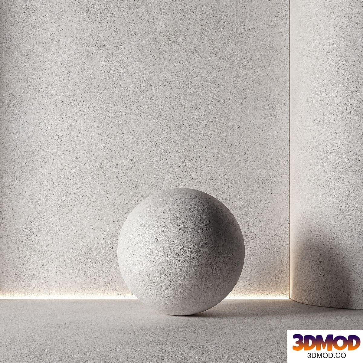 Decorative plaster. Seamless decorative plaster material 113