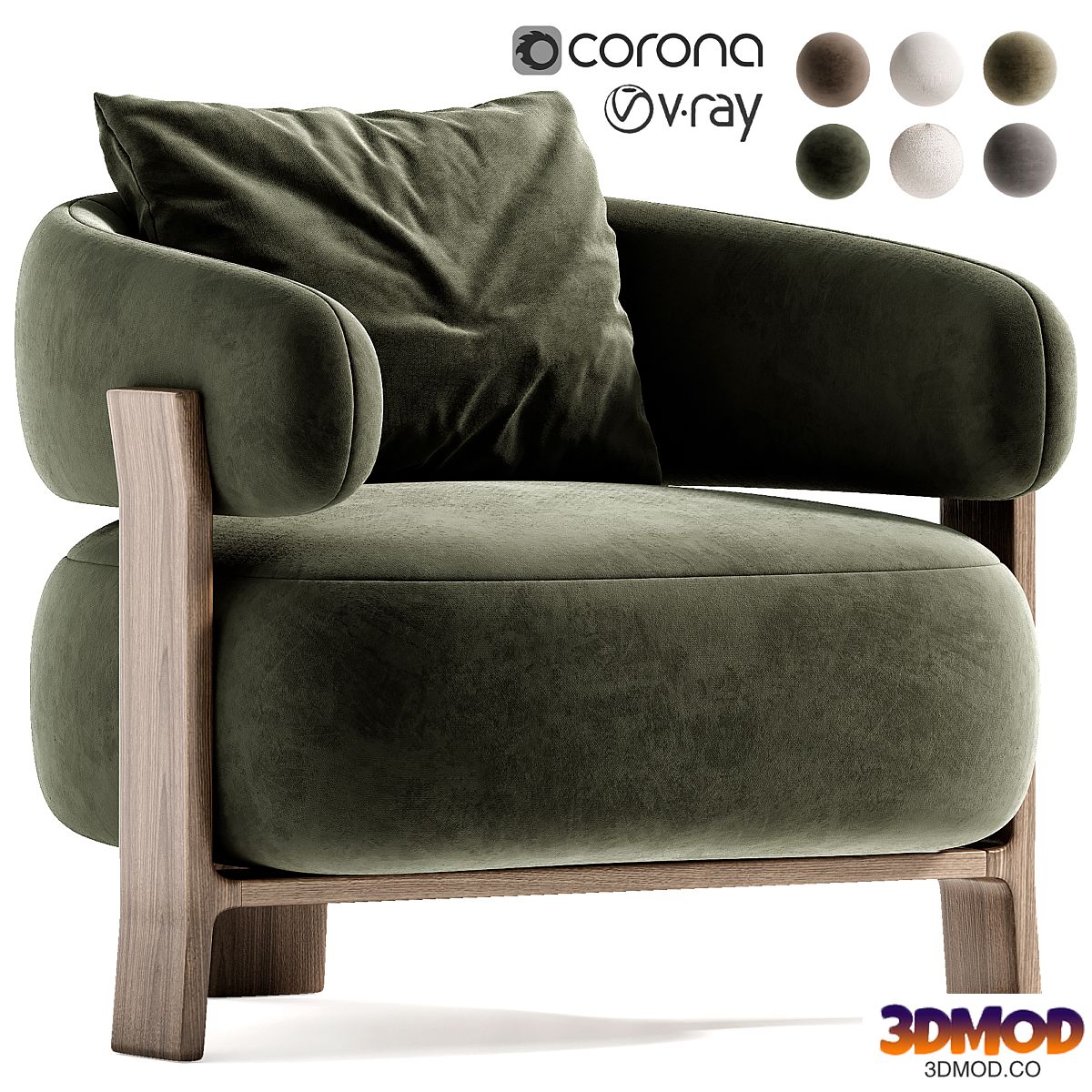 Armchair Kave Home Granite