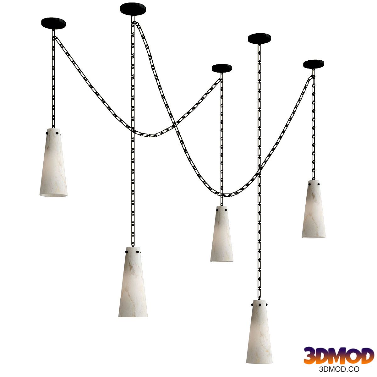 Lucca Alabaster Chandelier