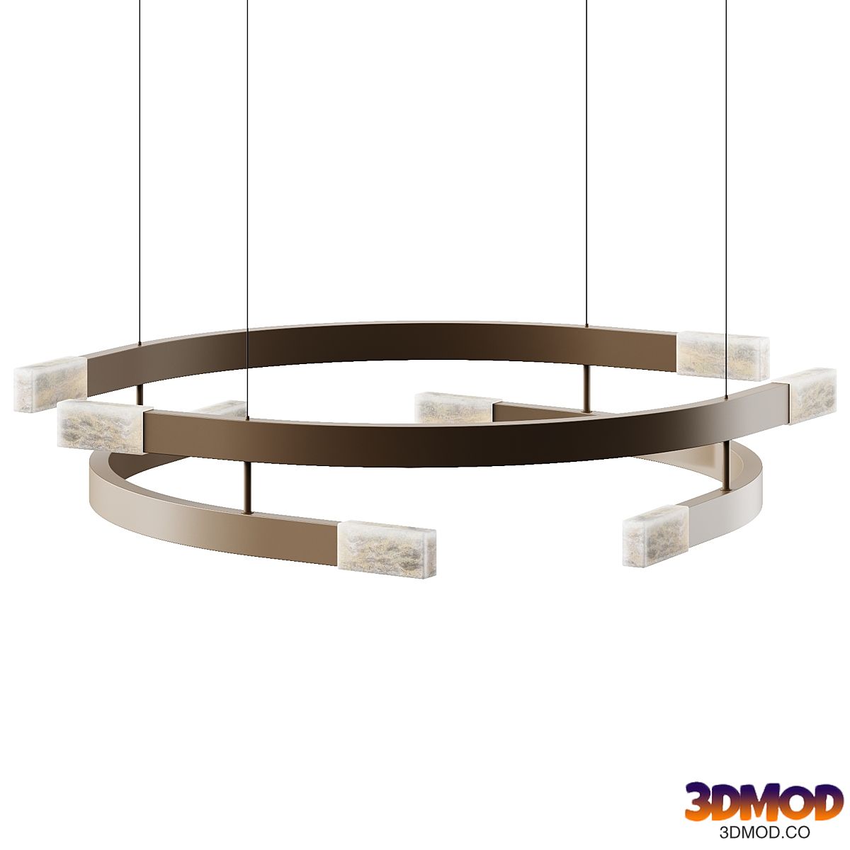 CTO Lighting Trace Circular Chandelier