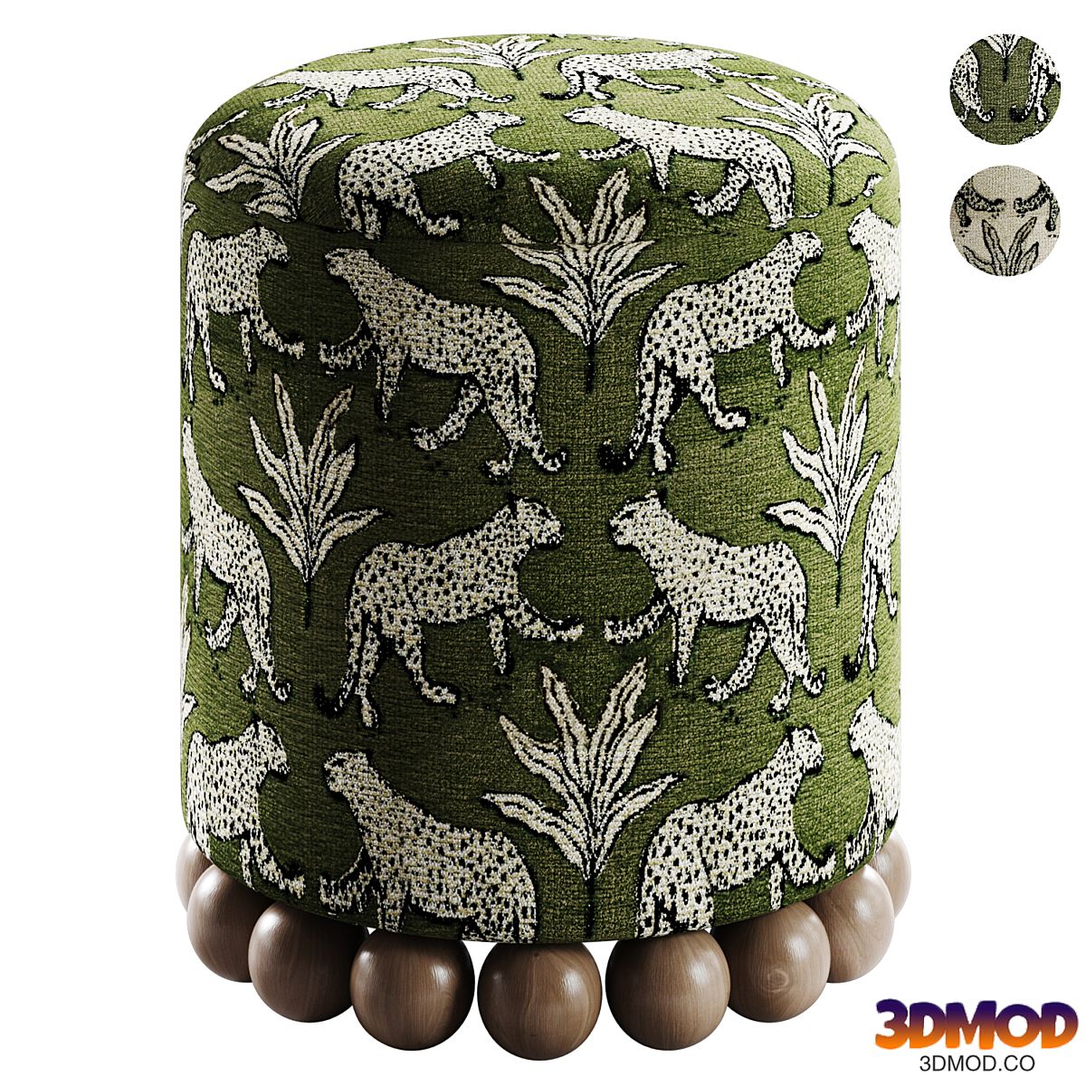 Pouf Ella from Candelabra Home