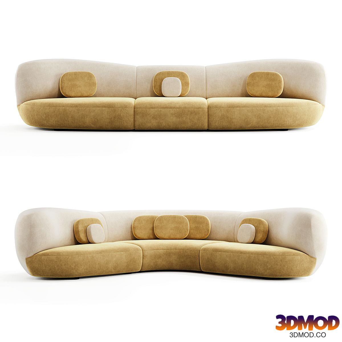 Pierre Augustin Rose - Modular Sofa
