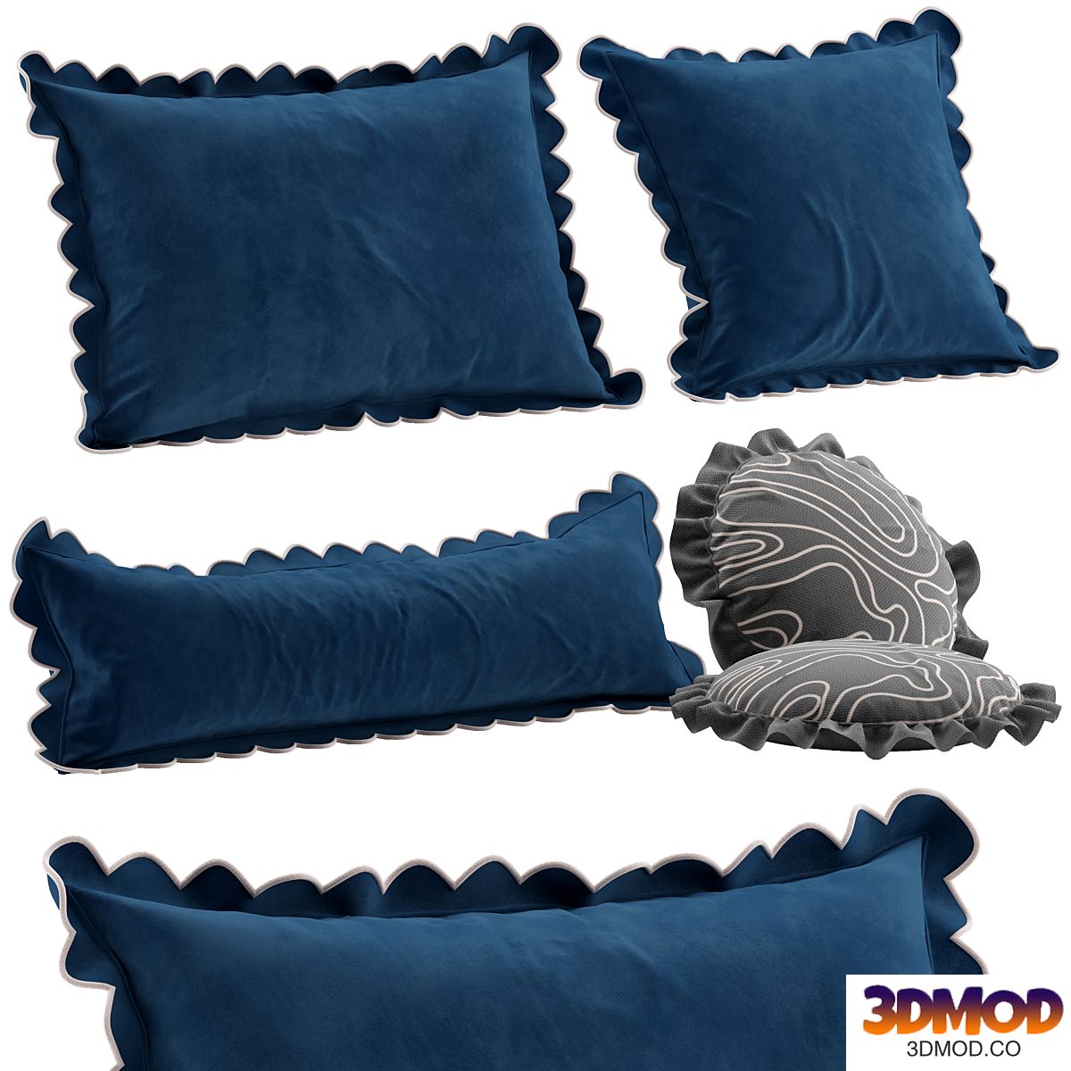 Decorative pillow 40 with 4 options