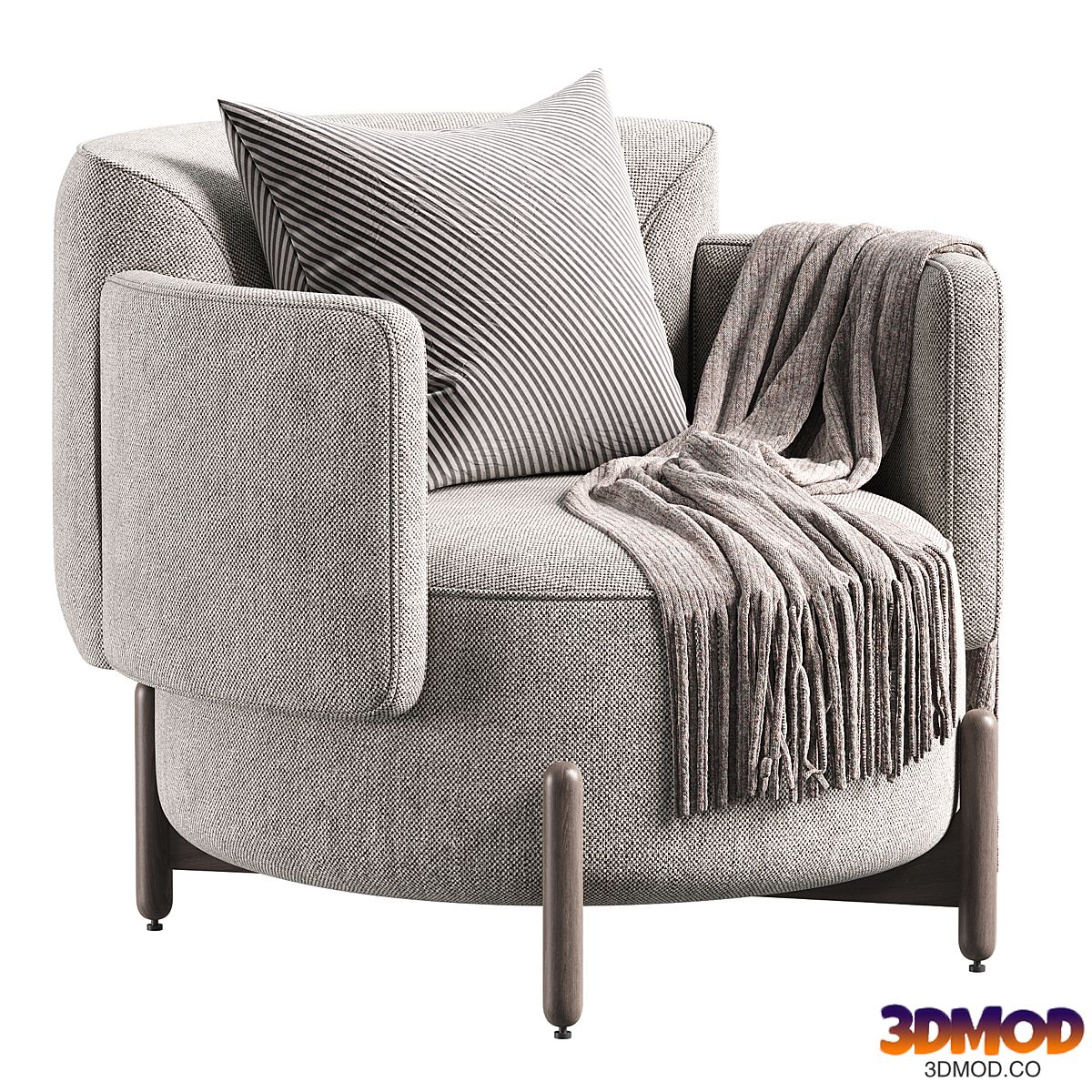 SILLA DE ACENTO 3809 Armchair By Modernika