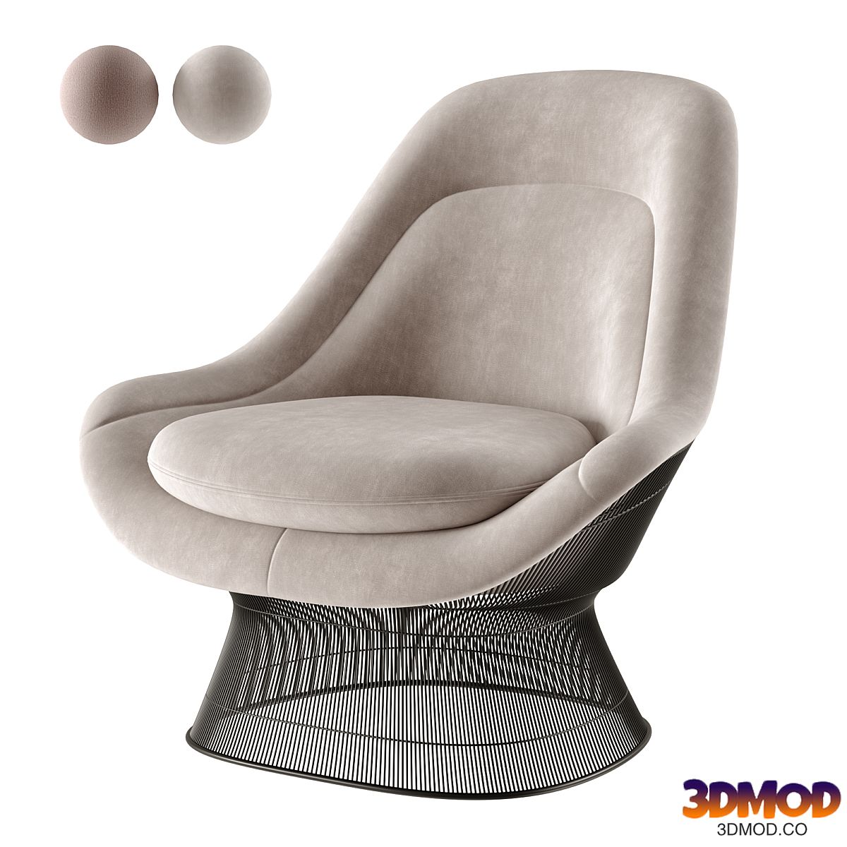 PLATNER armchair by Knoll