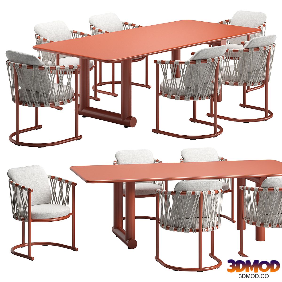 Cassina Trampoline Dining Set